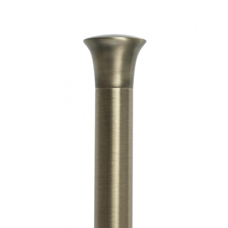 Embout Tube et support 31mm -
Accessoires tringles rideaux Auro - Régency Laiton patiné - Tringle Houles